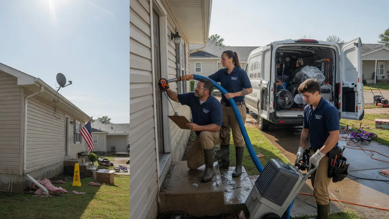 Ceiling Water Damage Restoration in Kerens, TX near me