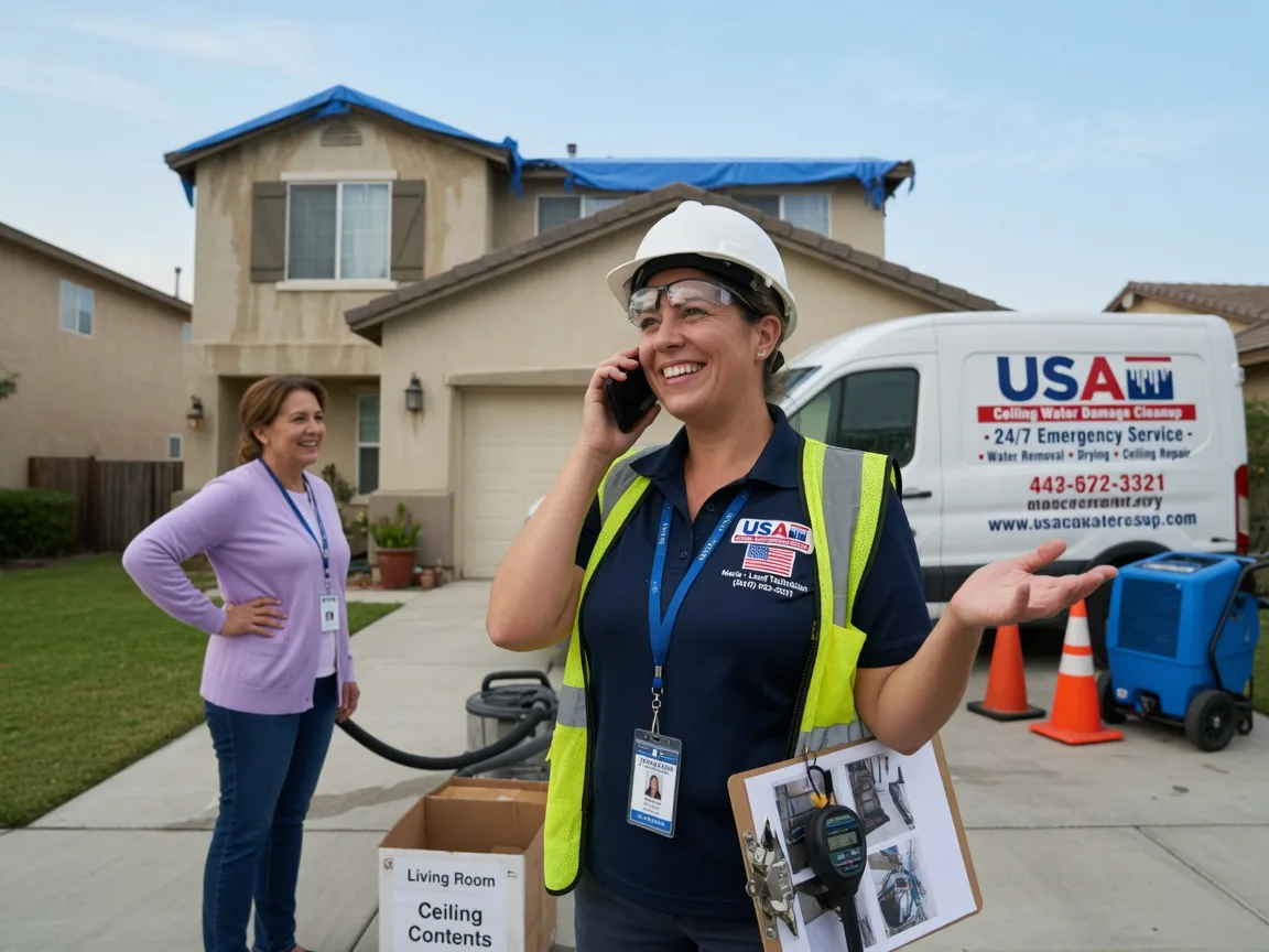 Ceiling Water Damage Restoration Kerens, TX FAQs