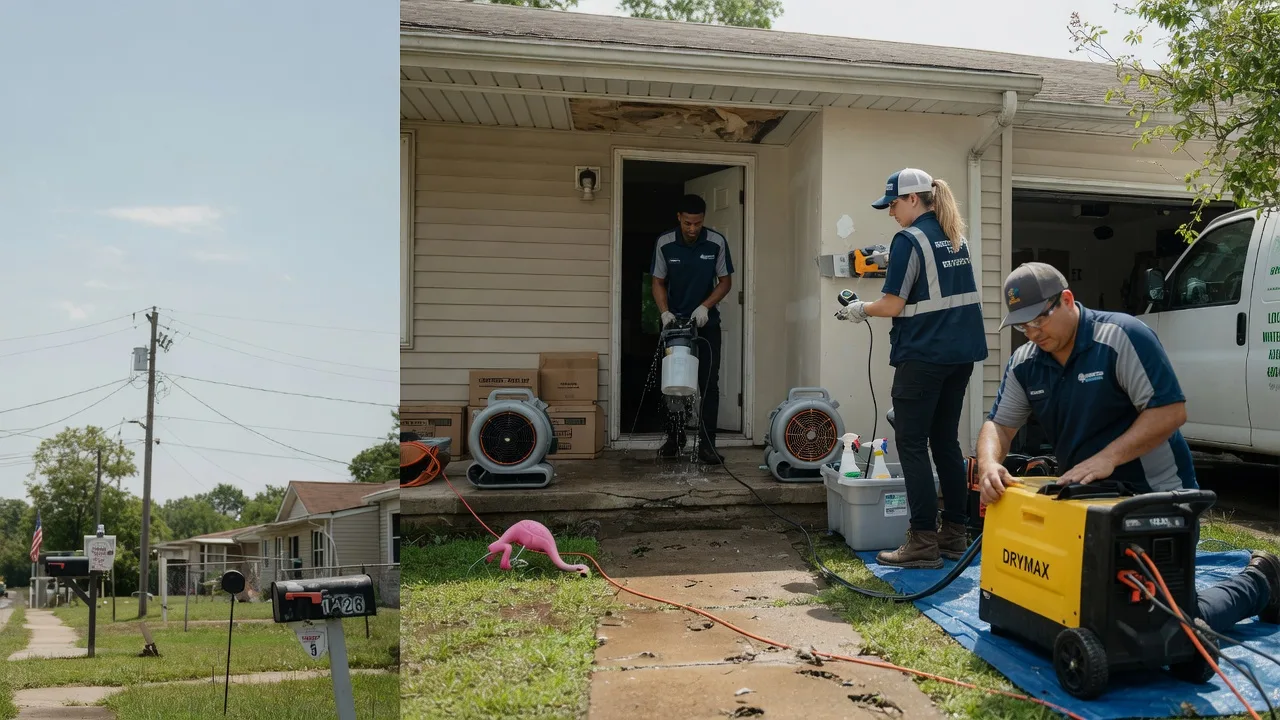 Storm Damage Water Removal in Kerens, TX near me